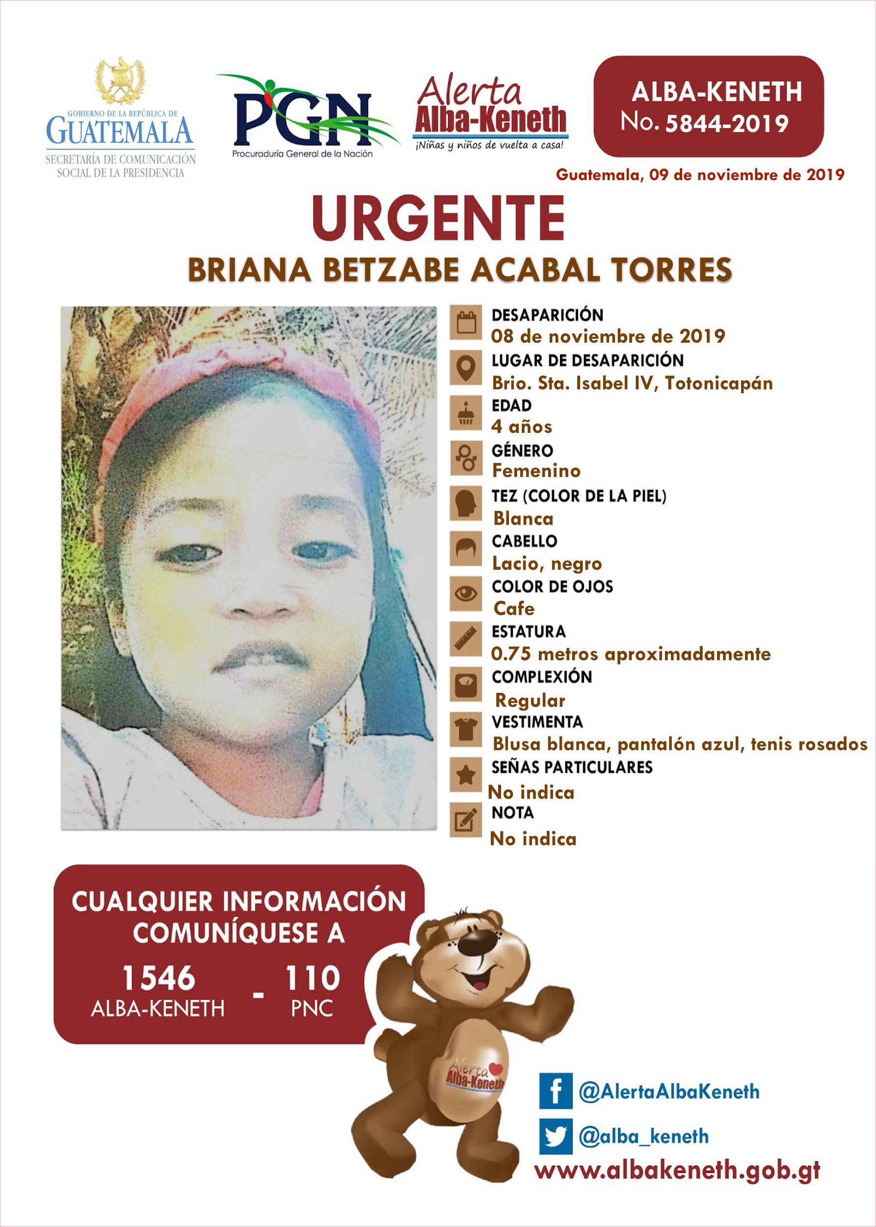 Briana Betzabe Acabal Torres