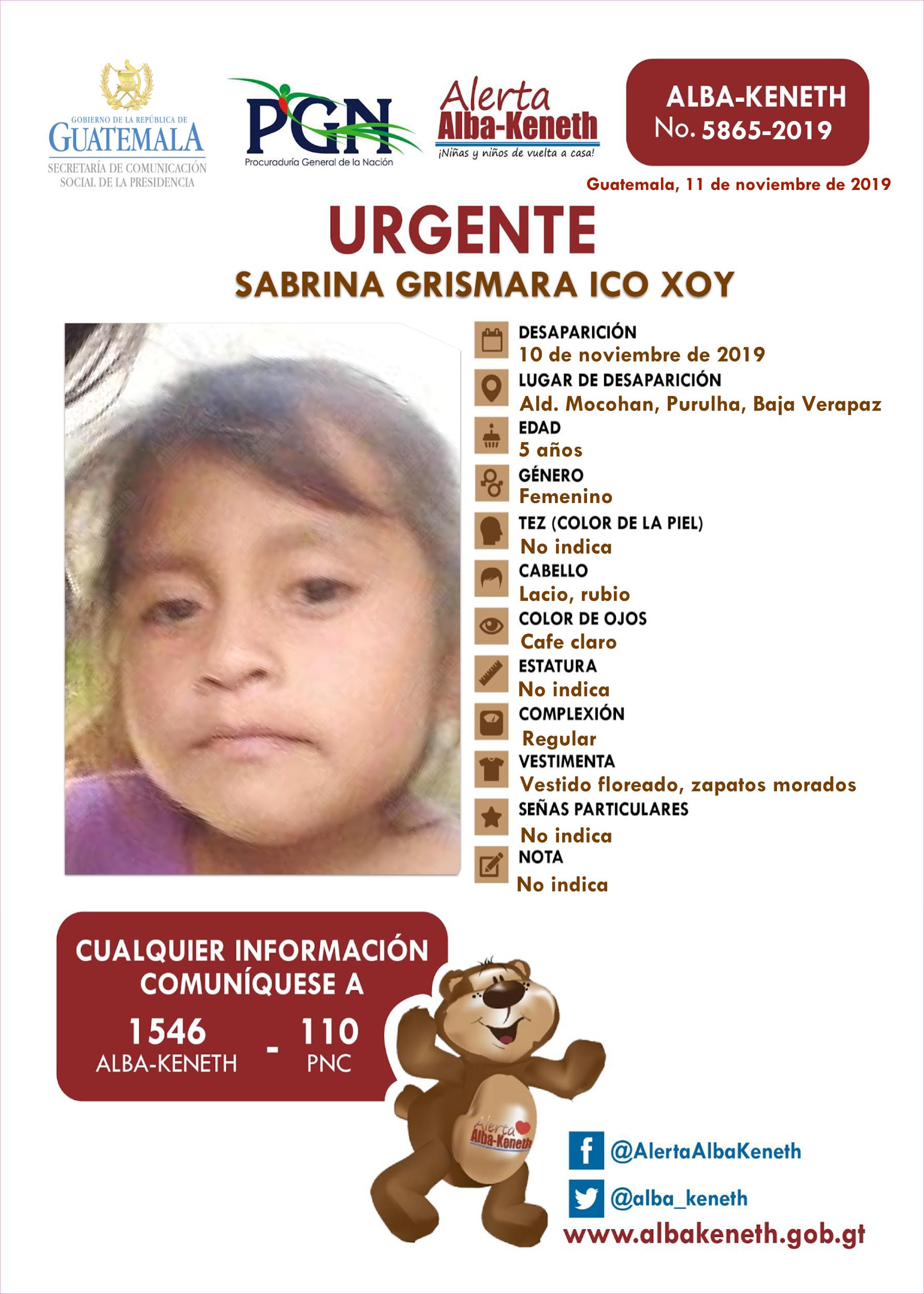 Sabrina Grismara Ico Xoy