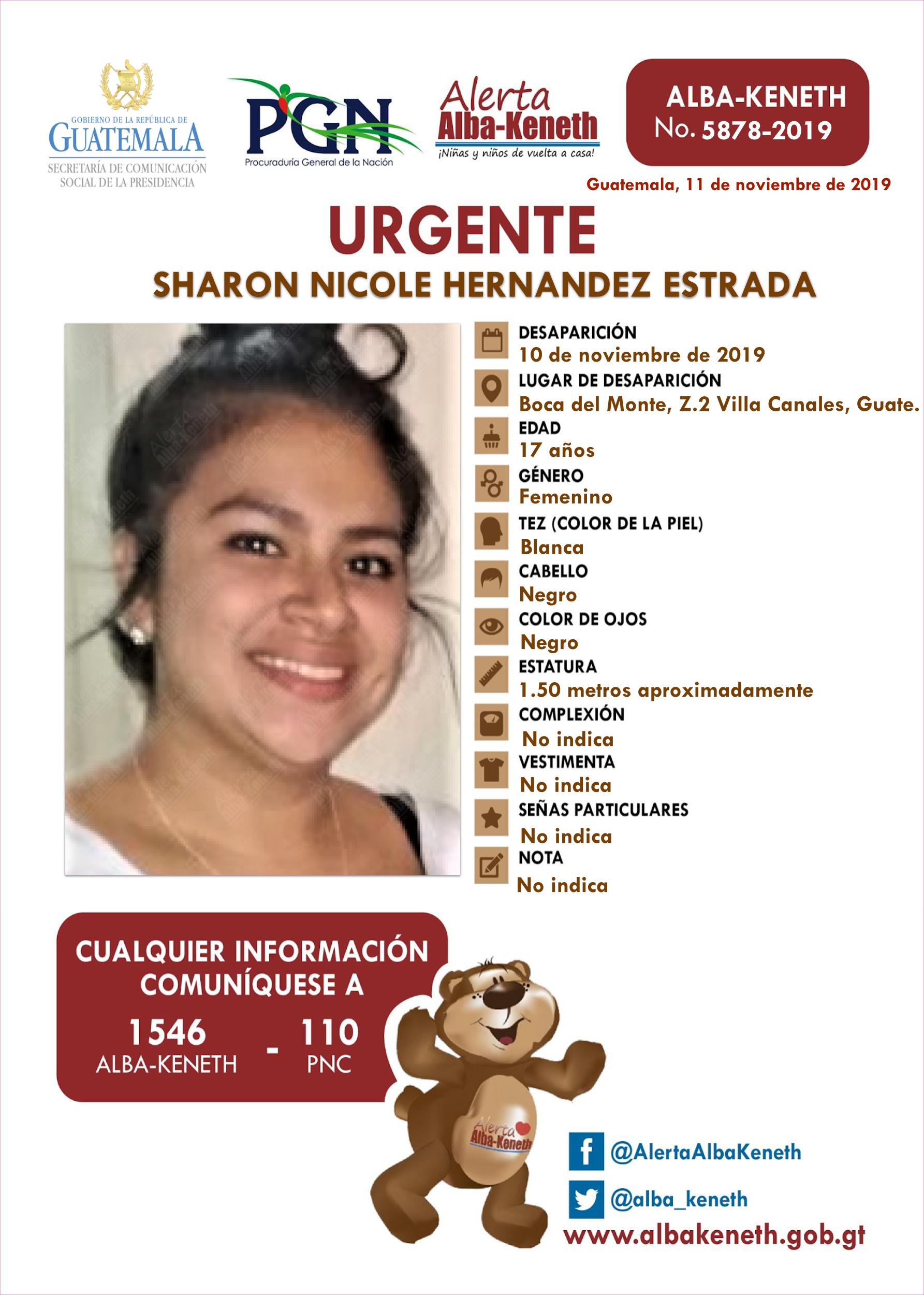 Sharon Nicole Hernandez Estrada