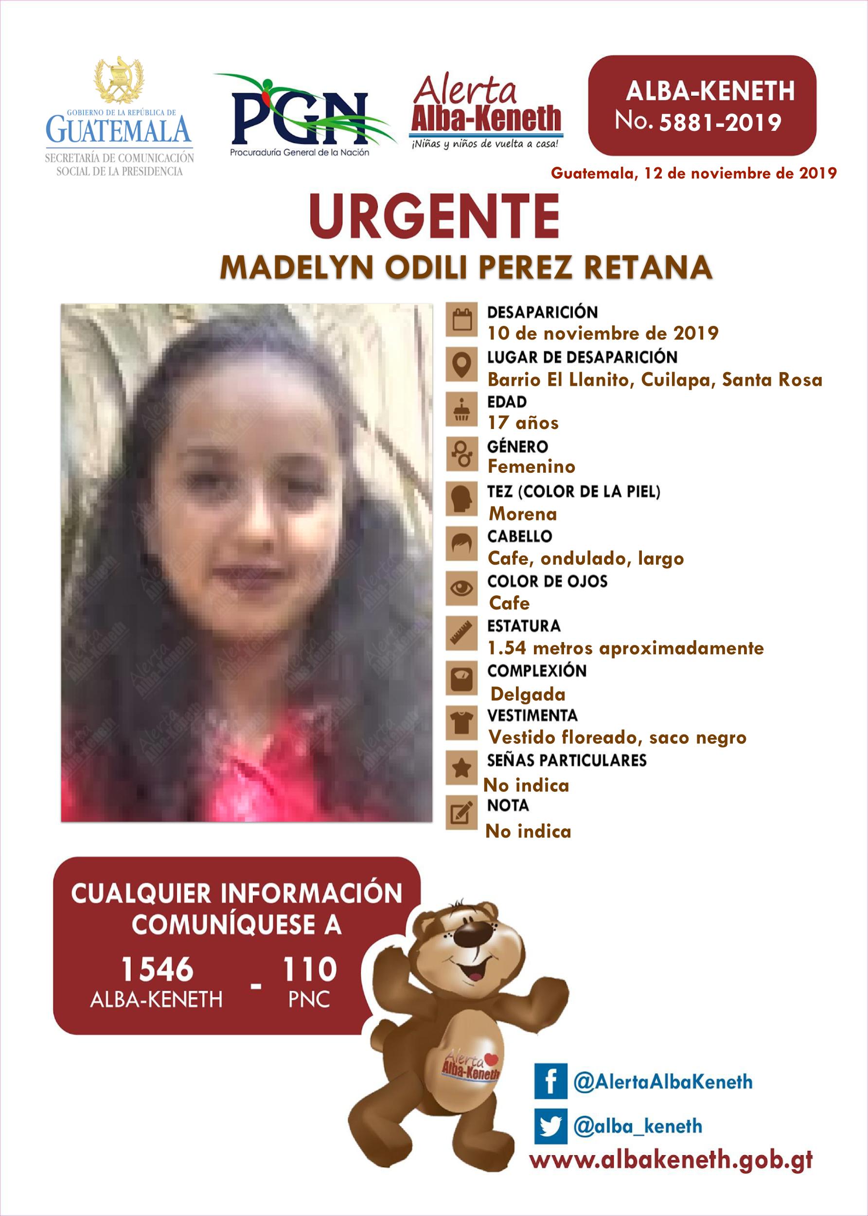 Madelyn Odili Perez Retana