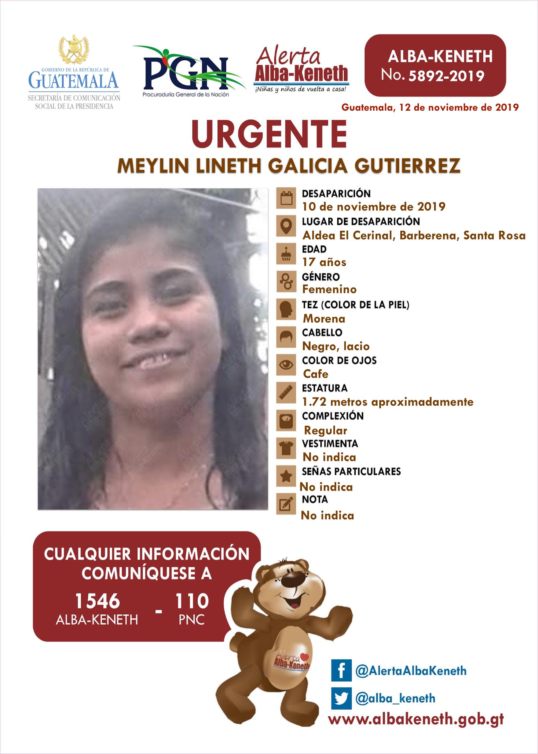 Meylin Lineth Galicia Gutierrez