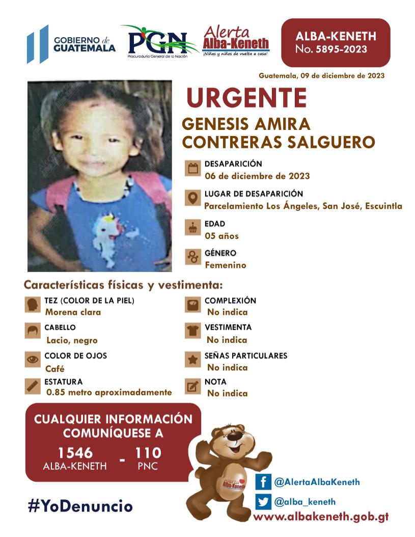 Genesis Amira Contreras Salguero