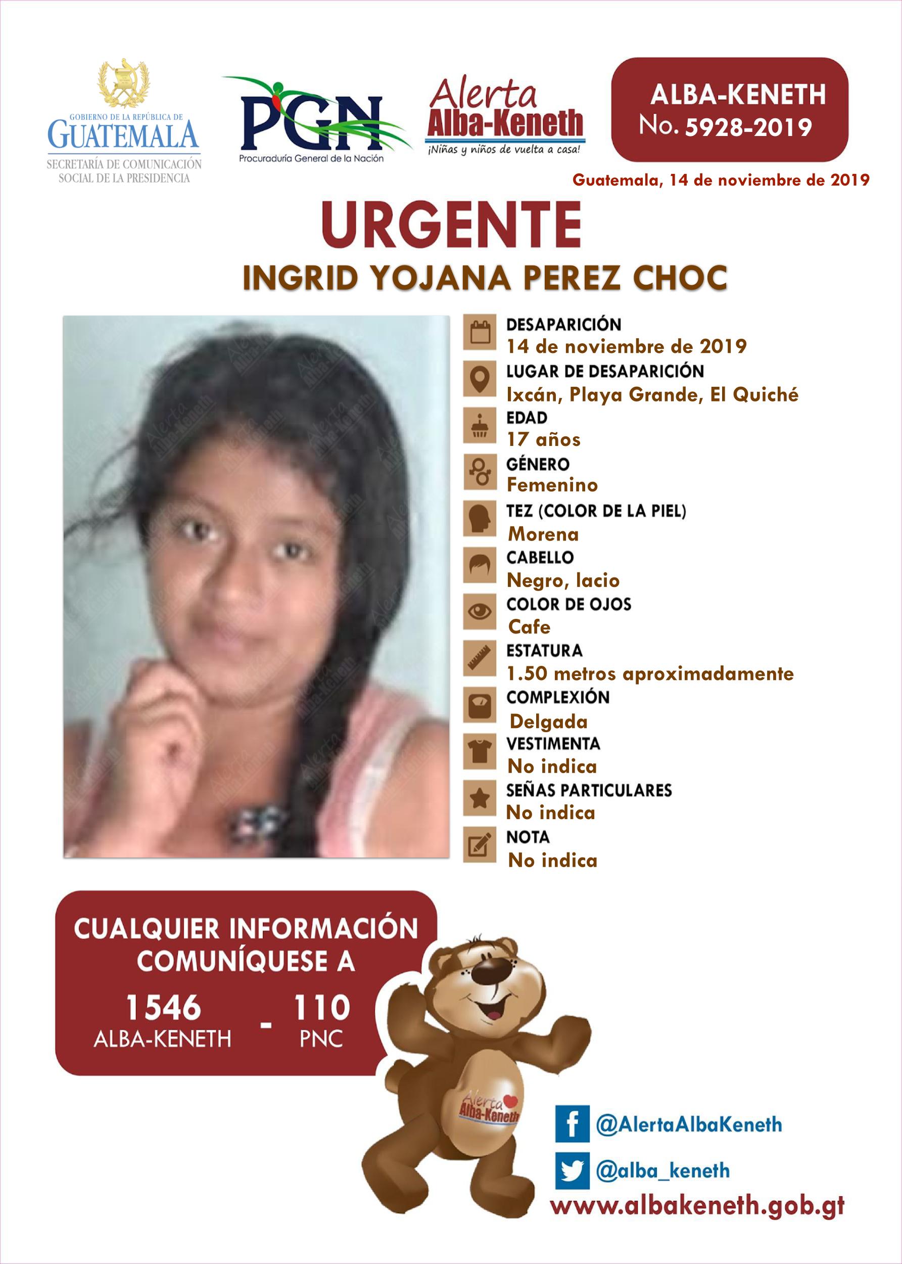 Ingrid Yojana Perez Choc