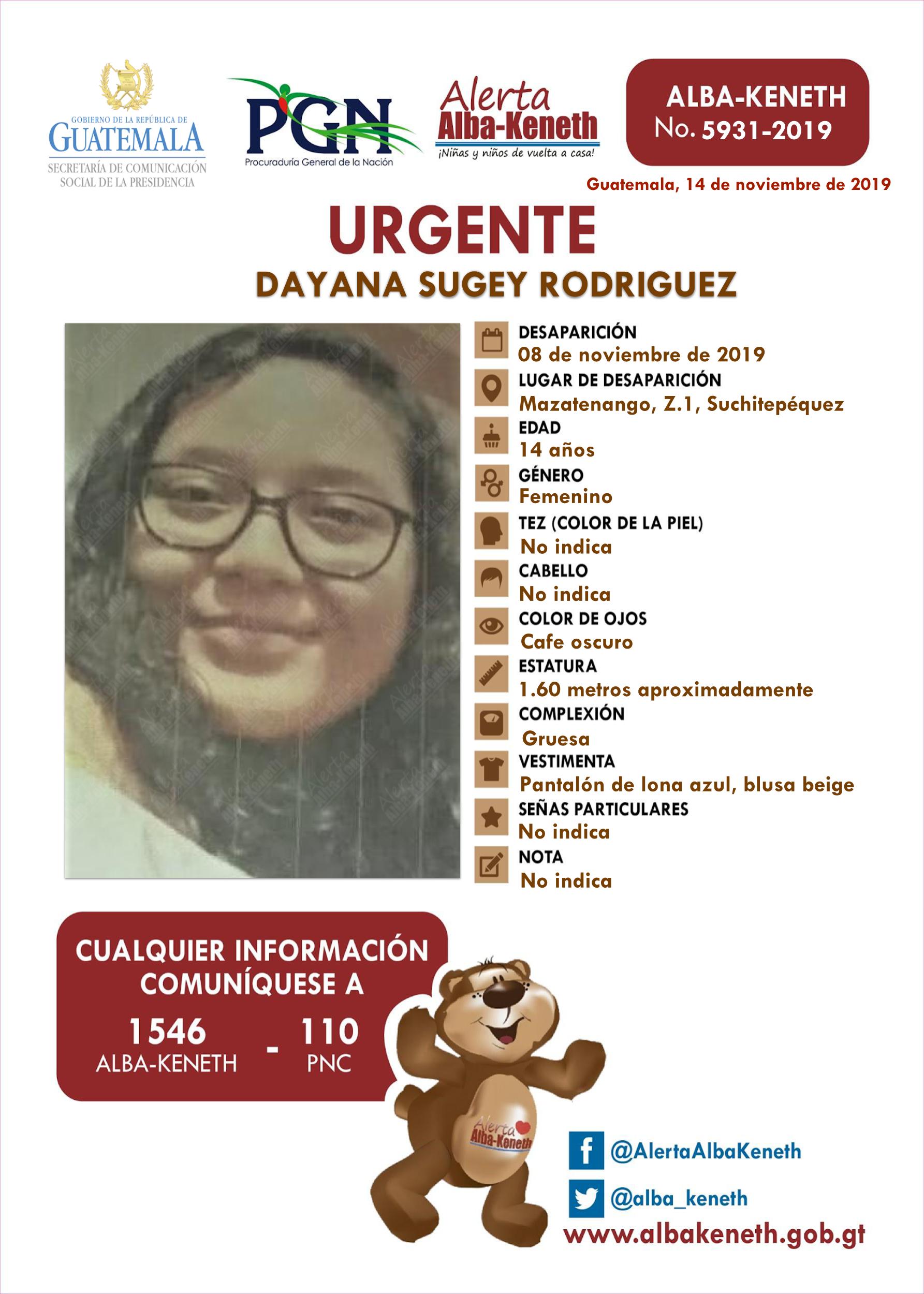 Dayana Sugey Rodriguez