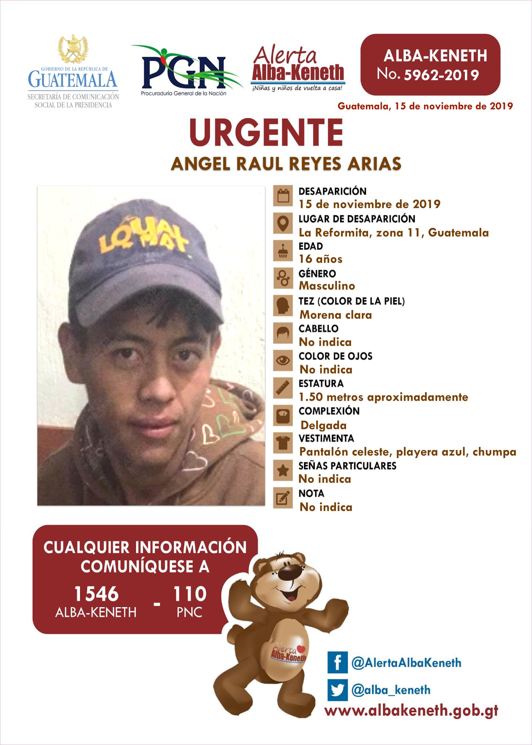 Angel Raul Reyes Arias