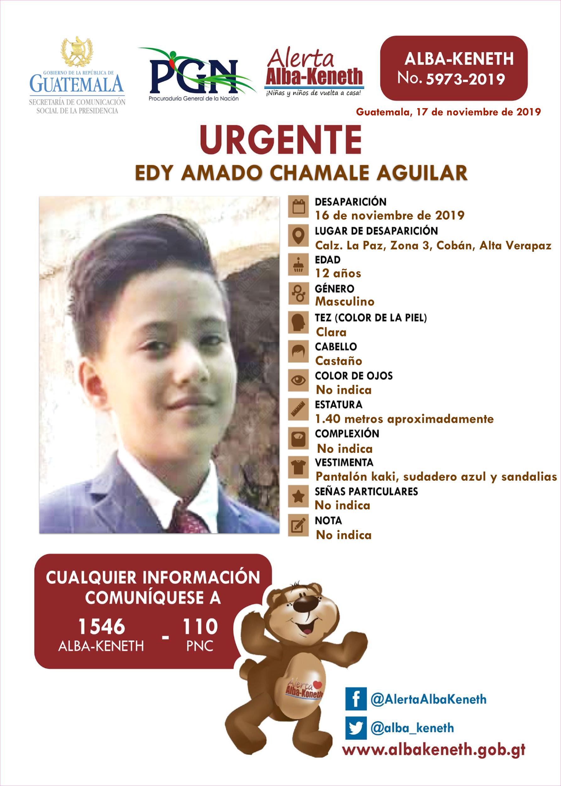 Edy Amado Chamale Aguilar