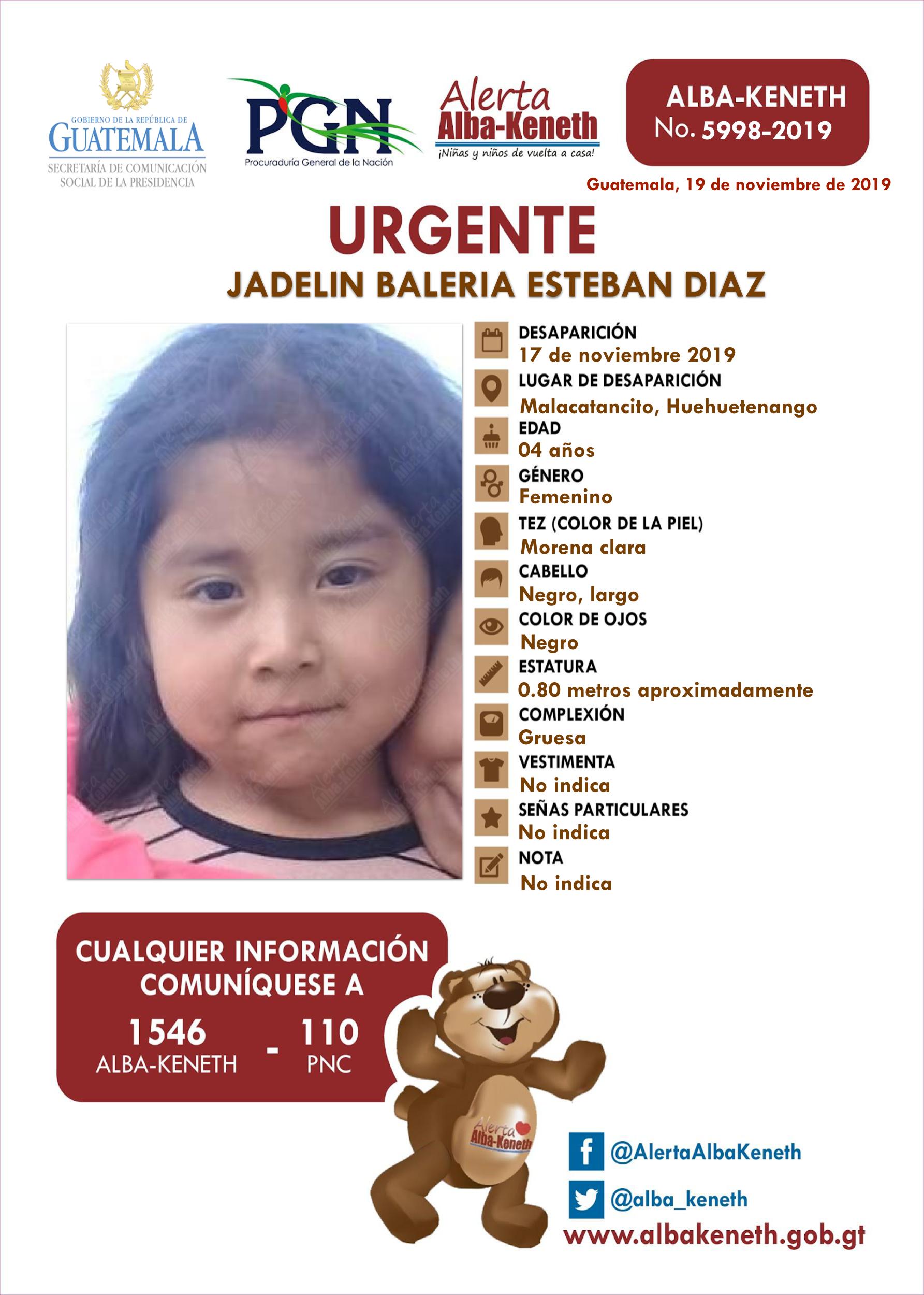 Jadelin Baleria Esteban Diaz