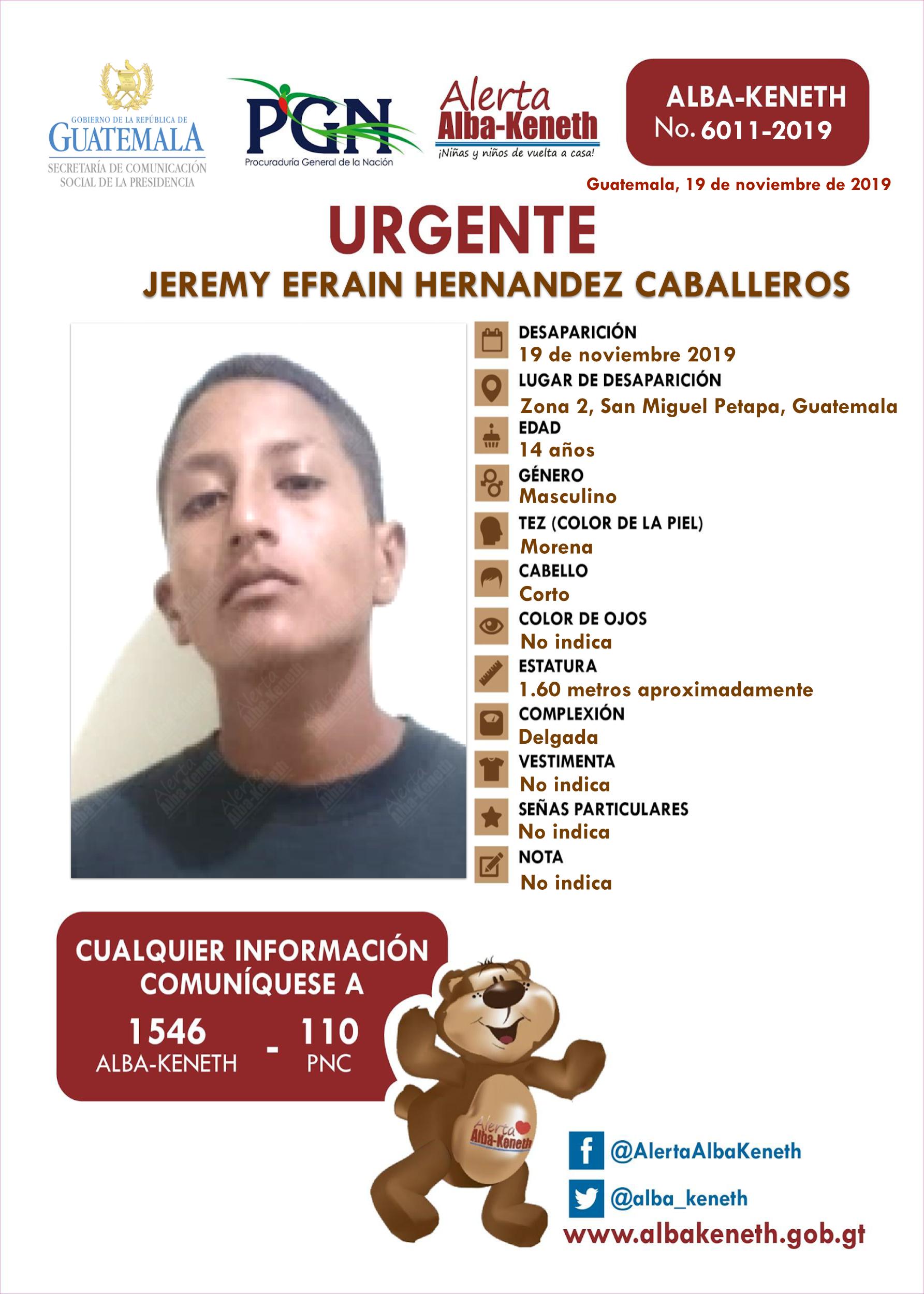 Jeremy Efrain Hernandez Caballeros