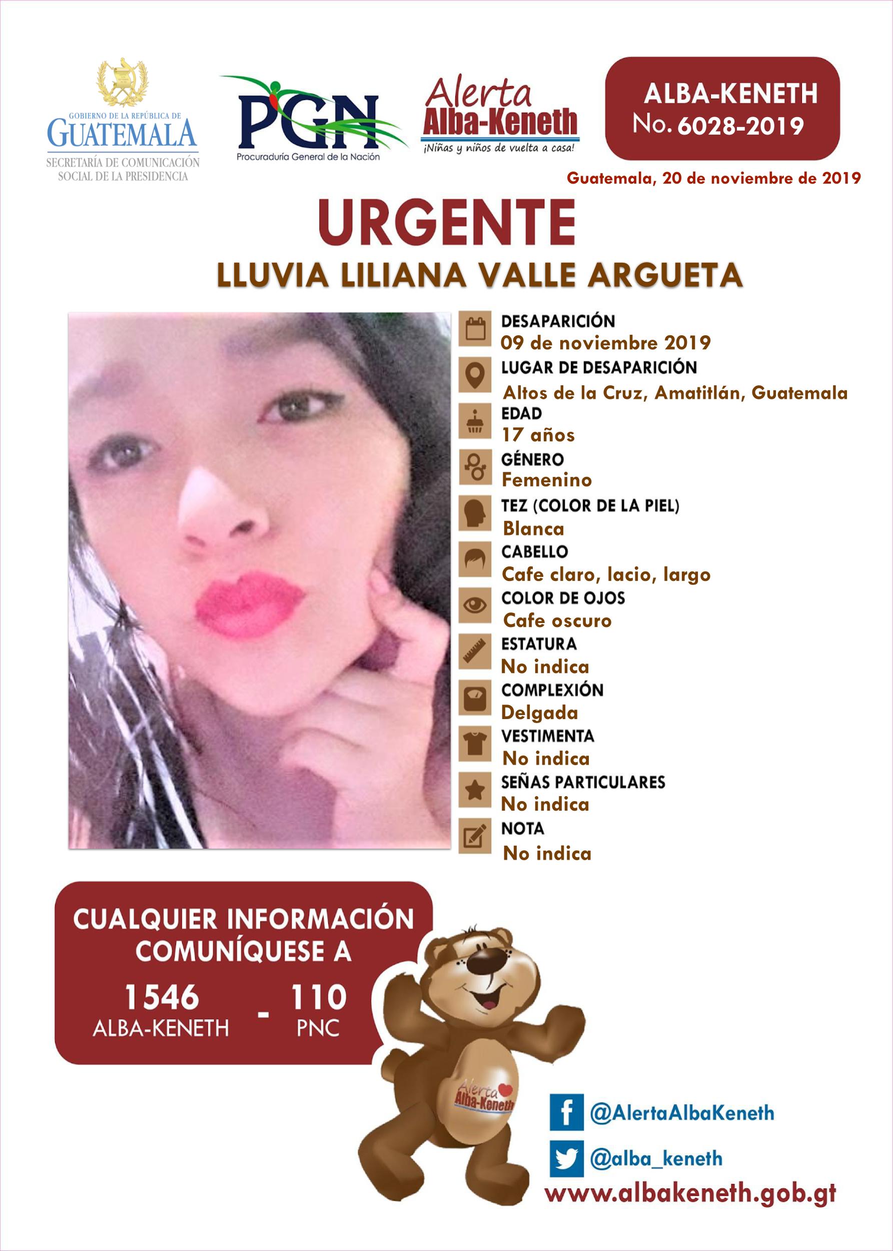 Lluvia Liliana Valle Argueta