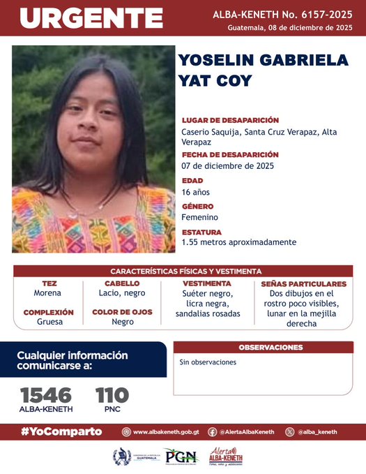 Yoselin Gabriela Yat Coy