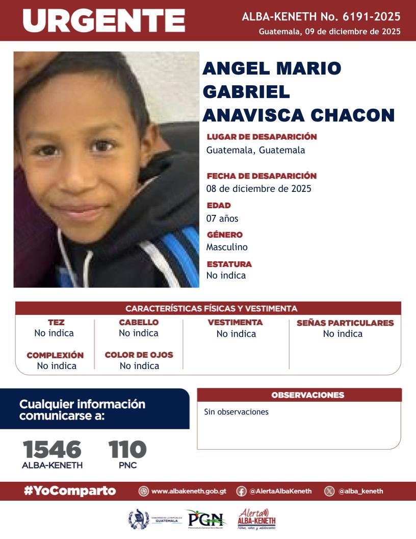 Angel Mario Gabriel Anavisca Chacon