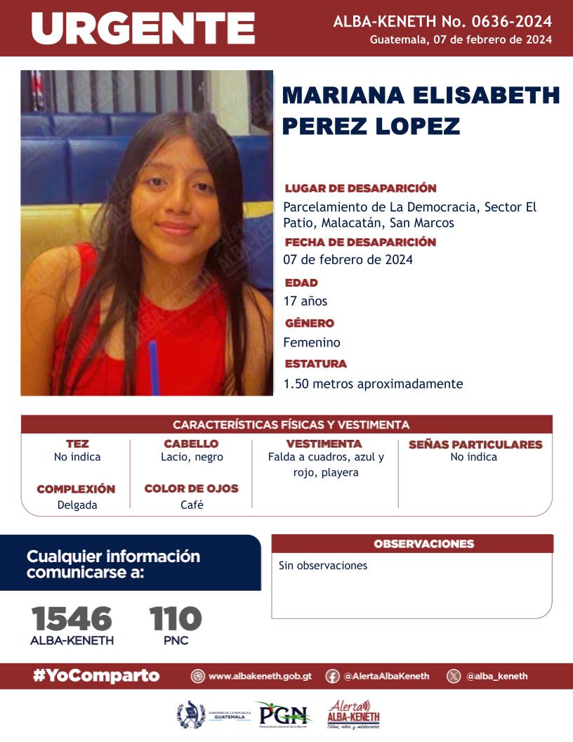 Mariana Elizabeth Pérez López