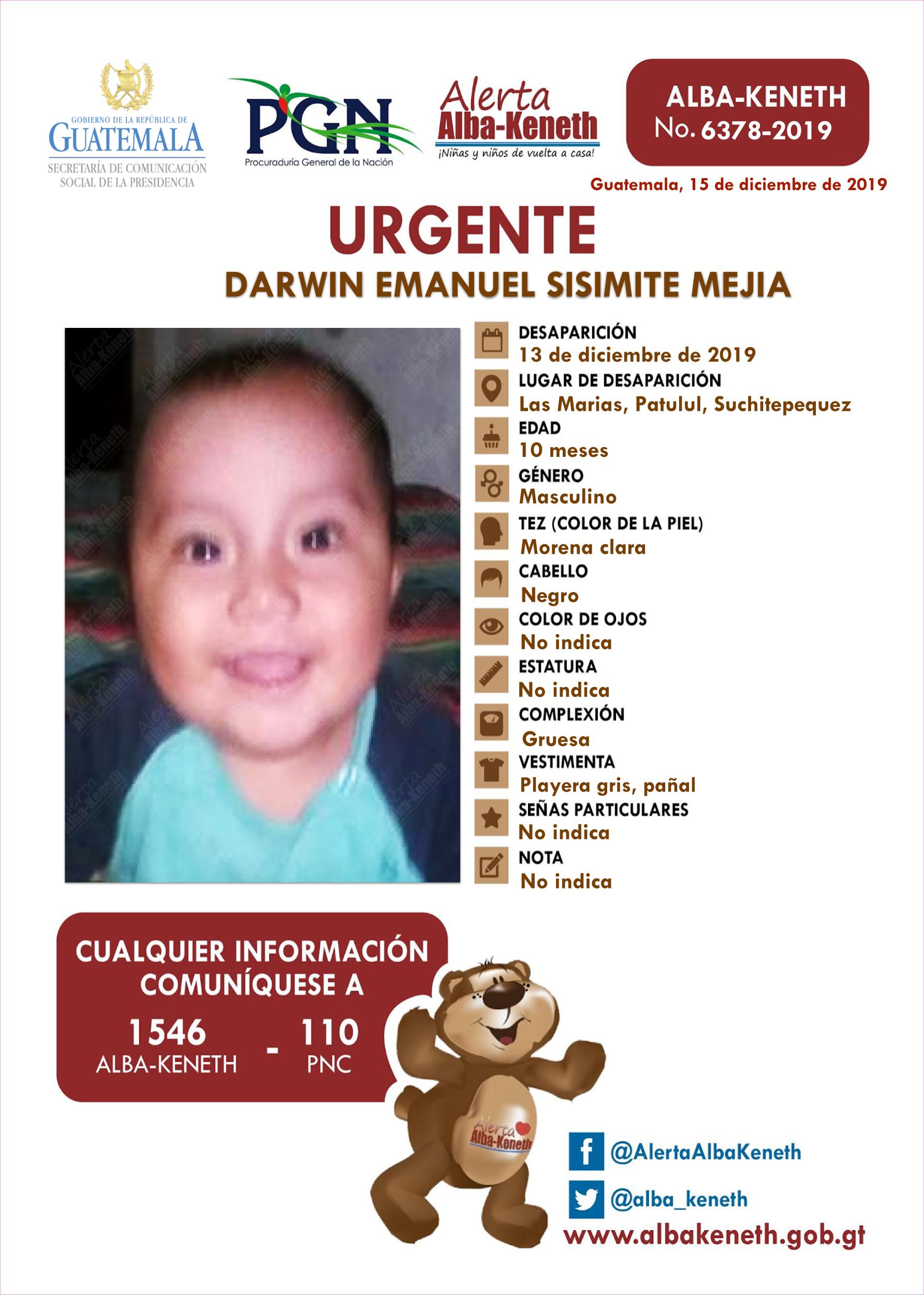 Darwin Emanuel Sisimite Mejia