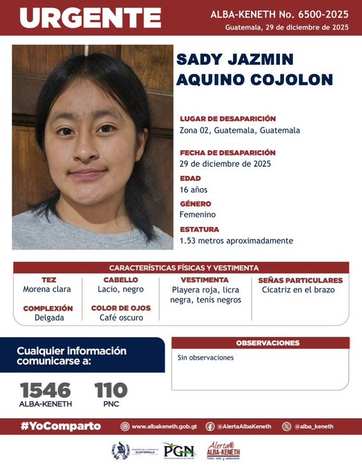 Saby Jazmin Aquino  Cojolon