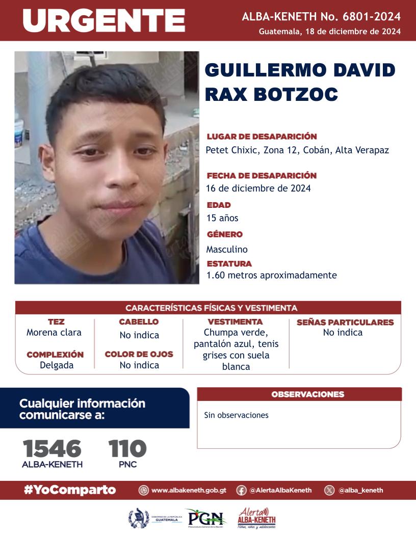 Guillermo David Rax Botzoc