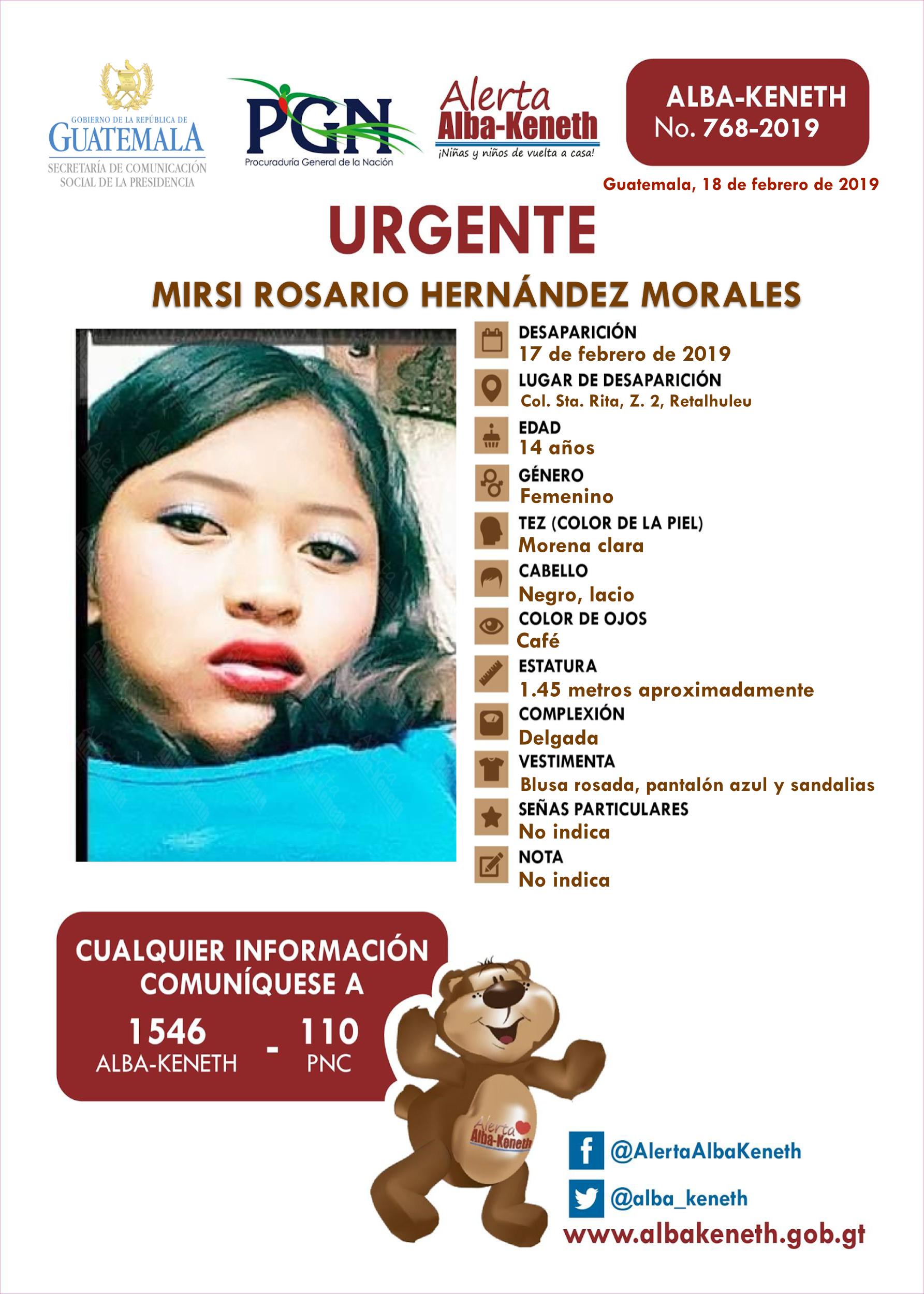 Mirsi Rosario Hernández Morales