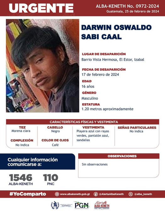 Darwin Oswaldo Sabi Caal