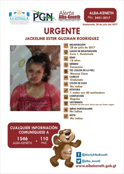 Jackeline Ester Guzmán Rodríguez